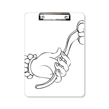 Imagem de Buddhism and Ruyi Line Desenho Padrão Prancheta Pasta Bloco de Escrita Placa de Apoio A4