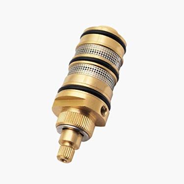 Imagem de Torneiras de chuveiro termostáticas 2/3/4/5 saída 10/12,5 cm válvula de mistura de latão válvula de desvio de temperatura misturadora controle de banheiro, cartucho de latão, cabo 2/3