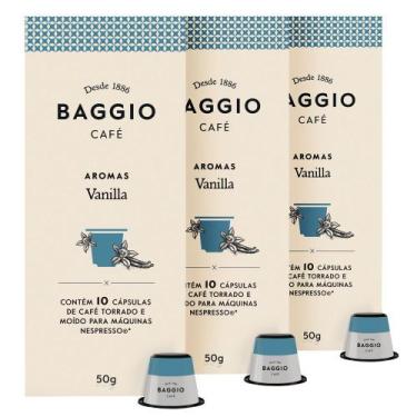 Imagem de Kit 30 Cápsulas Para Nespresso Baggio Aroma Vanilla - Cápsulas De Café