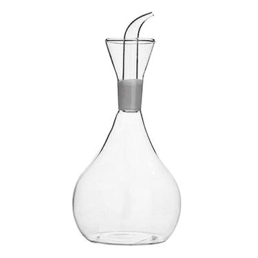 Imagem de Dispensador de azeite, Decantador de garrafa de óleo, Utensílios de cozinha, Garrafa de óleo de vidro recarregável Galheteiro de vigre com vertedor, 350ML