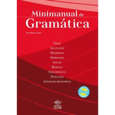 Imagem de Livro Ensino Mini Manual De Gramatica 384Pg - Dcl
