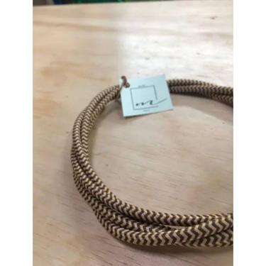 Imagem de Kit Extensão Elétrica Colorida 3,0 Mts Machofêmea Branco Decorativa