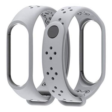 Imagem de Nandos-Store - Pulseira NSmart compatíveis com MI BAND 4, Cinza NK