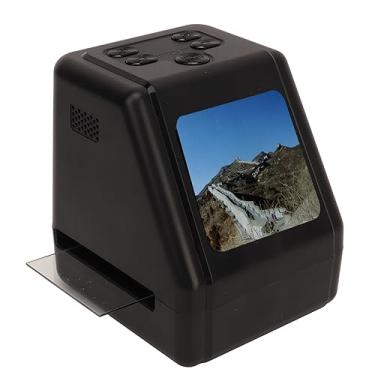 Imagem de Scanner digital de filme e slides, converte filmes de 135, 110, 126 KPK e Super 8 mm/slides/negativos em fotos JPG digitais JPG de 12 MP, scanner negativo de filme com tela LCD de 2 polegadas