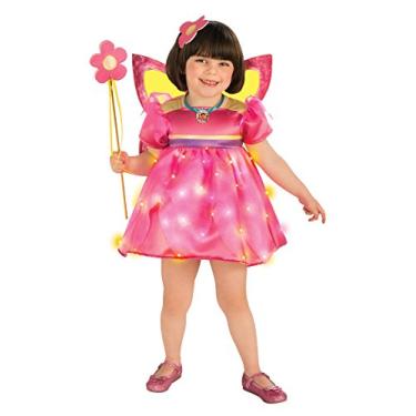 Imagem de Rubies Dora The Explorer Light-Up Crystal Fairy Child Costume, Medium