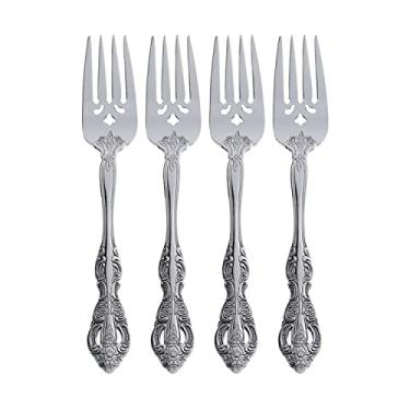Imagem de Oneida Michelangelo conjunto de 4 peças, Prata, 4 Salad Forks, 1