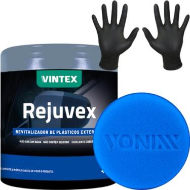 Imagem de Rejuvex Vonixx Revitalizador Plásticos Para-Choque + Aplicador e Luva