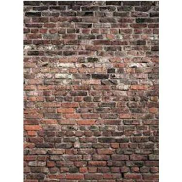 Imagem de Painel Retangular 3D Sublimado Muro Tijolos 1,5X2,2 Frt-1226