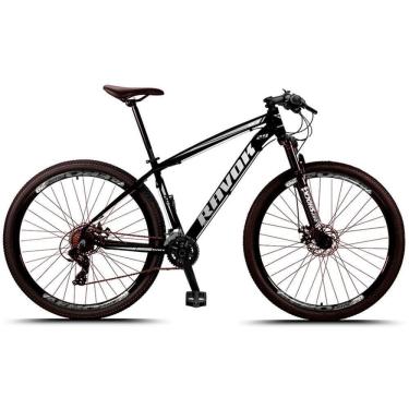 Imagem de Bicicleta Mountain Bike 21 Velocidades Alavanca Alumínio Cinza Quadro 17"