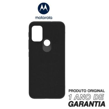 Imagem de Capa Protetora Original Motorola Anti Impacto Moto G30 - Preto