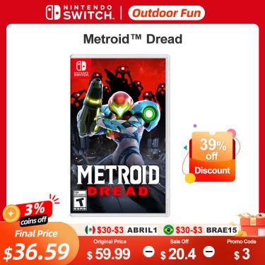 Imagem de Metroid Dread jogos Nintendo Switch Games Console  100% Original Cartas Físicas  Conceito de