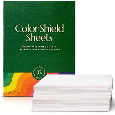 Imagem de CLEANOMIC Lençóis Color Shield (32 folhas) - Folhas de roupa que preservam a cor, absorção de corantes, evitam a mistura de cores