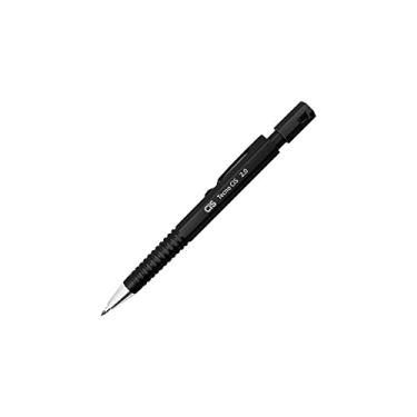 Imagem de Lapiseira Técnica Tecnocis 2 mm, Preta, Blister com 1 + 01 tubo de grafite, CIS