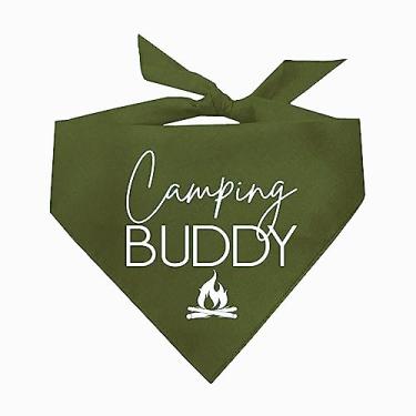 Imagem de Bandana Camping Buddy Dog (Military Green, OS 787)