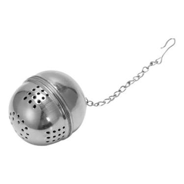 Imagem de Infusor De Chá Aço Inoxidável Coador Peneira Chaleira Casa