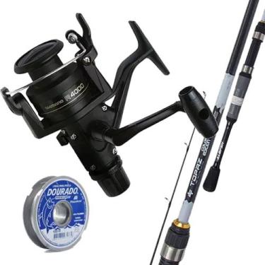 Imagem de Vara De Pesca Molinete Topaz 1,68Mt Molinete Shimano Ix 2000