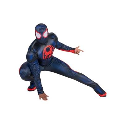 Imagem de Jazwares Adult Miles Morales Qualux Extra Large, Black (JAZ 1279-XL)