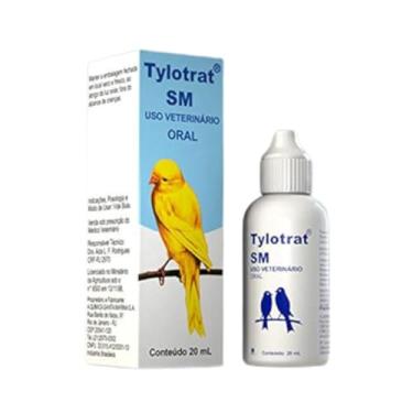 Imagem de Antibiótico Respiratório para Aves Tylotrat SM 20 ml