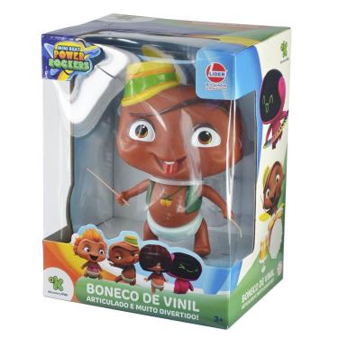 Imagem de Mini Beat Power Rockers Carlos Boneco de Vinil Articulado