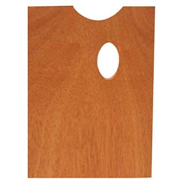Imagem de Paleta para Pintura, em Compensado Virola 12.410RT - Trident, Trident, 12410RT, Marrom, Retangular 23 x 31 cm