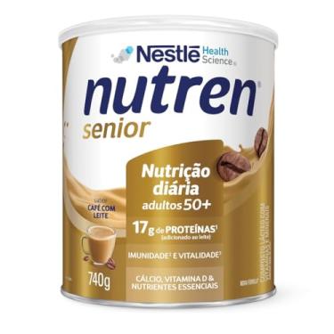 Imagem de Complemento Alimentar Nutren Senior, Café com Leite, 740g
