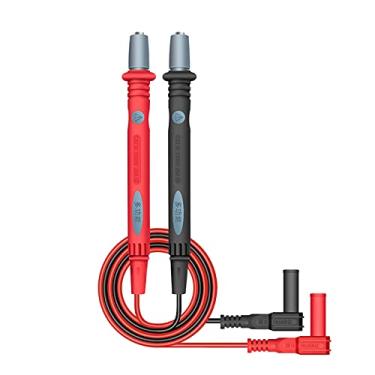 Imagem de Conjunto de Cabos de Teste de Multímetro 22 Em 1 1000V Ss de Teste Isoladas de Silicone Profissionais Com Clipes de Jacaré Pontas de Plugues de Banana Pontas de Agulha Pontas de Teste Estendidas