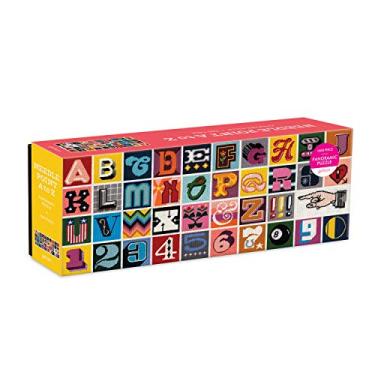 Imagem de Needlepoint A to Z 1000 Piece Panoramic Puzzle