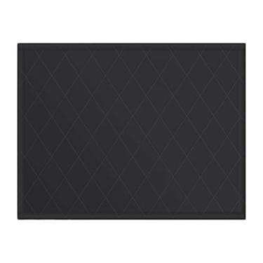 Imagem de Ioensy Capa para Lareira Lareira Interna Corta-vento Isolamento Tela para Lareira Preto Versátil Lareira Bloqueador de Ar Frio, 81cm X 100cm