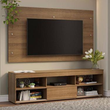 Imagem de Rack Com Painel Para Tv Até 65 Polegadas Rustic Orlando Madesa Rustic