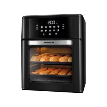 Imagem de Fritadeira Elétrica sem Óleo/Air Fryer Mondial AFO-12L-FB Preta 12L, P