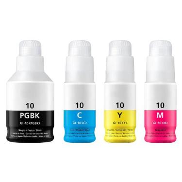 Imagem de Kit Refil de Tinta Para Canon G7010 GL-10 GL10 compatível - Toner Vale