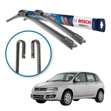 Imagem de Palheta Limpador Parabrisa Fiat Uno Palio Toro UnoMille Bosch Aerofit,