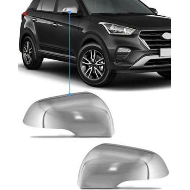 Imagem de Aplique Cromado Retrovisor Hyundai Creta 2 Peças - Carliza - Shekparts
