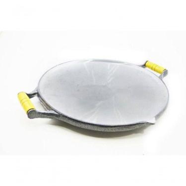 Imagem de Chapa Bifeira Bifeteira Badejo Petiscos Com Alça De Madeira