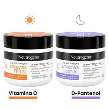 Imagem de Kit Hidratante Face Care Intensive Antissinais FPS 22 com Vitamina C +