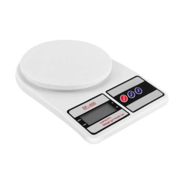 Imagem de Balança Mini Digital Para Alimentos Branca 1g A 10kg - BELLATOR