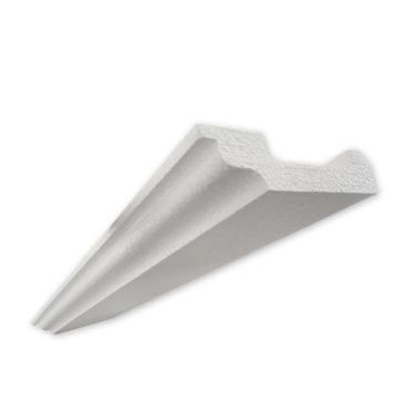 Imagem de Moldura Sanca Moderna Spot Led Isopor Roda Teto Forro 3 Metros Linear 