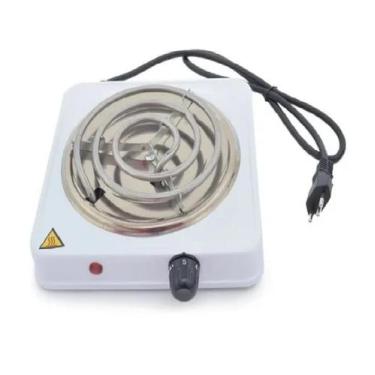 Imagem de Fogão Fogareiro Elétrico Uma Boca Espiral Portátil Pratico Cooktop - p