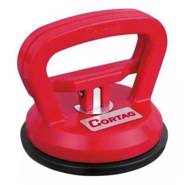 Imagem de Ventosa Simples Suporta 30kg Piso E Porcelanato Profissional - Cortag