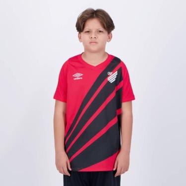 Imagem de Camisa Umbro Athlético Paranaense I 2024 Juvenil, 14 ANOS