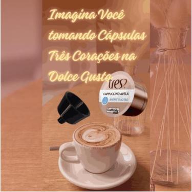 Imagem de Cápsula para usar 3 Corações na Cafeteira Dolce Gusto - TOP 3D