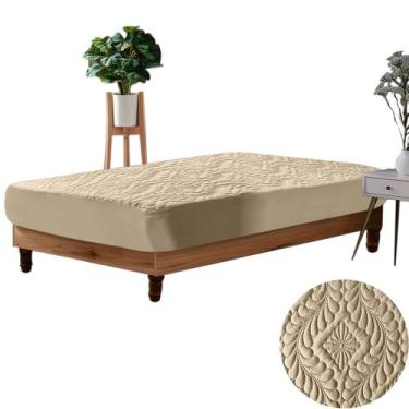 Imagem de Capa Protetor Cama Colchão Box Matelado Solteiro Luxuosa - BOB SHOP BO