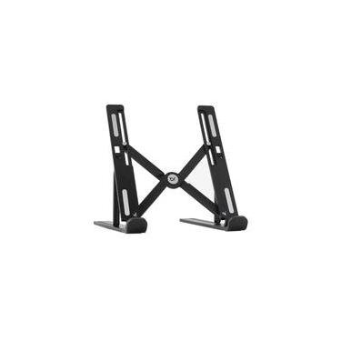 Imagem de Suporte de Notebook Bright, Dobrável, Com 10 Posições de Ajustes, Preto - BC003