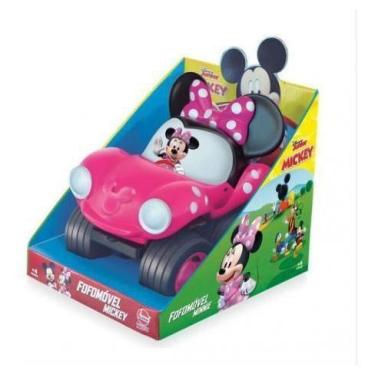 Imagem de Carrinho / Carro  Fofomóvel  Roda Livre Disney Minnie Lider