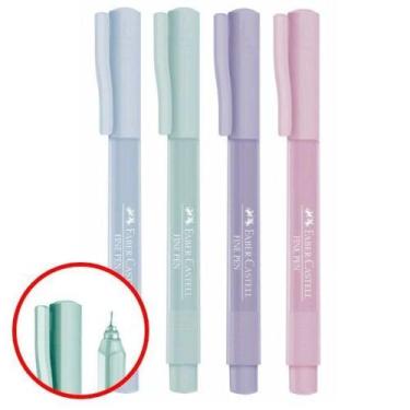 Imagem de Caneta Fine Pen Tons Pasteis 0.4mm - Faber-Castell