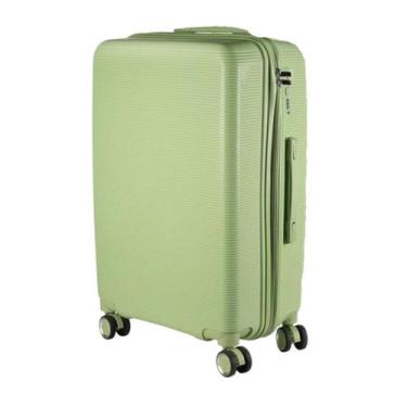 Imagem de Mala De Bordo Polipropeno Padrão Anac 10kgs - UltraLeve, Verde claro