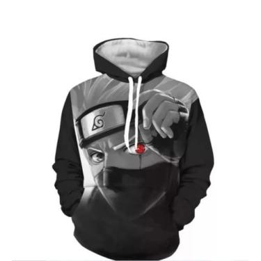 Imagem de Blusa De Frio Naruto Akatsuki Moletom Naruto Kakashi - BROOME, P