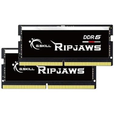 Imagem de G.SKILL Ripjaws DDR5 SO-DIMM Series DDR5 RAM 32GB (2x16GB) 5200MT/s CL38-38-38-83 1,10V Unbuffered Non-ECC Notebook/Laptop Memory SODIMM (F5-5200S3838A16GA2-RS)