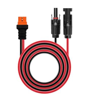 Imagem de ZkeeShop Cabo Solar de Extensão para XT60i 12AWG - 20 pés - Compatível com EcoFlow River Delta, River 2/Pro/Max/Mini/600, Bluetti EB55, Anker 757/767 e XT60