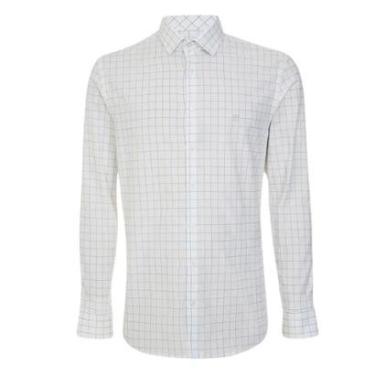 Imagem de Camisa Slim Xadrez Masculina Individual-Masculino